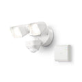 Smart Outdoor Lighting, Wired Floodlight Bundle, White (B07Y48LDSX)