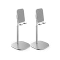Adjustable Aluminum Desktop Stand for Tablets & Phones