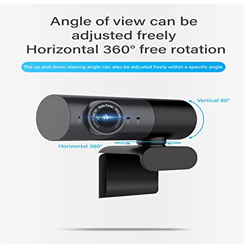1080P Webcam with Built-In Microphone & Speaker