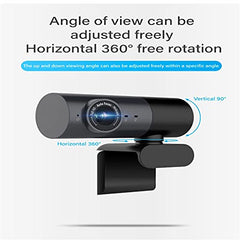 1080P Webcam with Built-In Microphone & Speaker