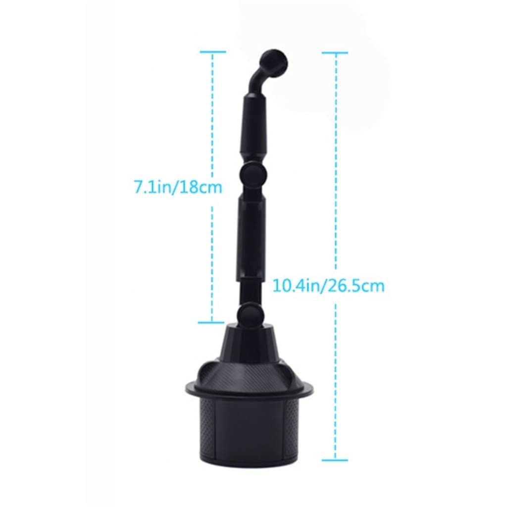 360° Adjustable Car Cup Holder Phone Mount