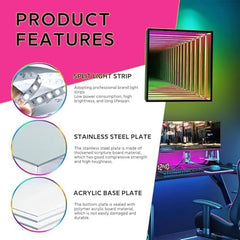 3D Infinity Mirror LED Night Light