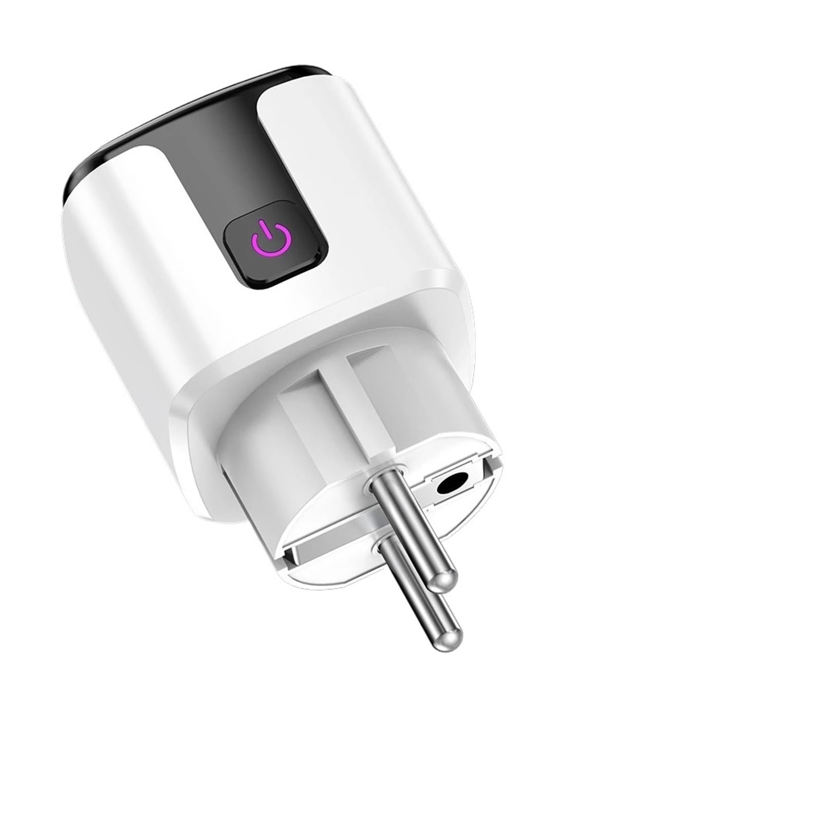 WiFi 20A Socket with Power Monitoring Tuya Smart EU Plug Timer Child Lock Outlet Home