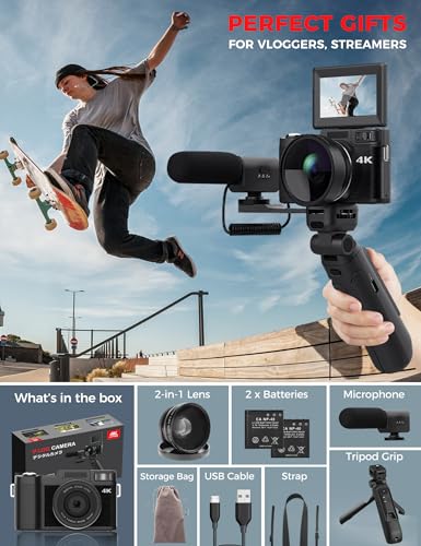 4K Vlogging Camera Creator Kit
