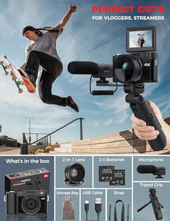 4K Vlogging Camera Creator Kit