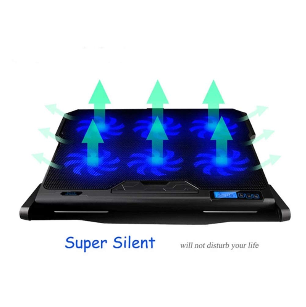 13–16 Inch Laptop Cooling Pad with Six Fans