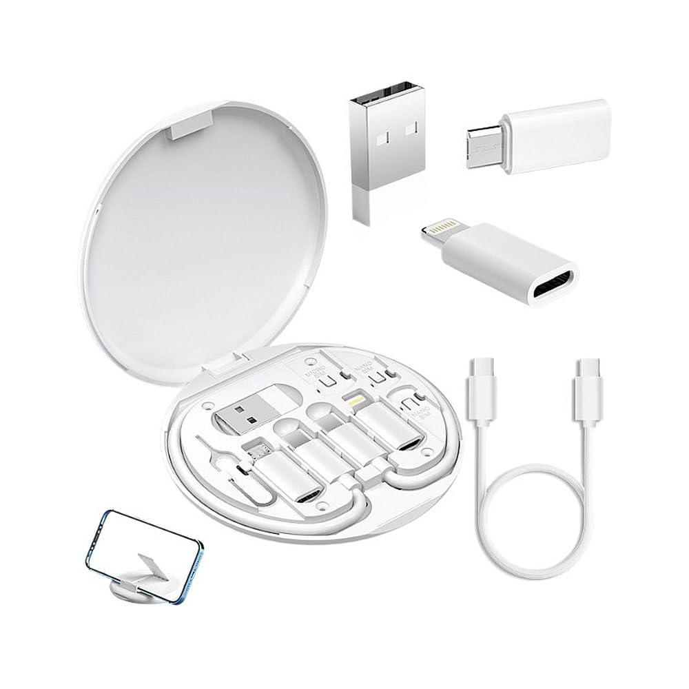 65W Fast Charging Cable & Adapter Organizer Case