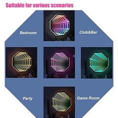 3D Infinity Mirror LED Night Light