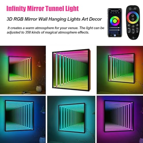 3D Infinity Mirror LED Night Light