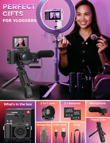 novzzovaz Digital Camera with Creator Kit VCAMPRO9