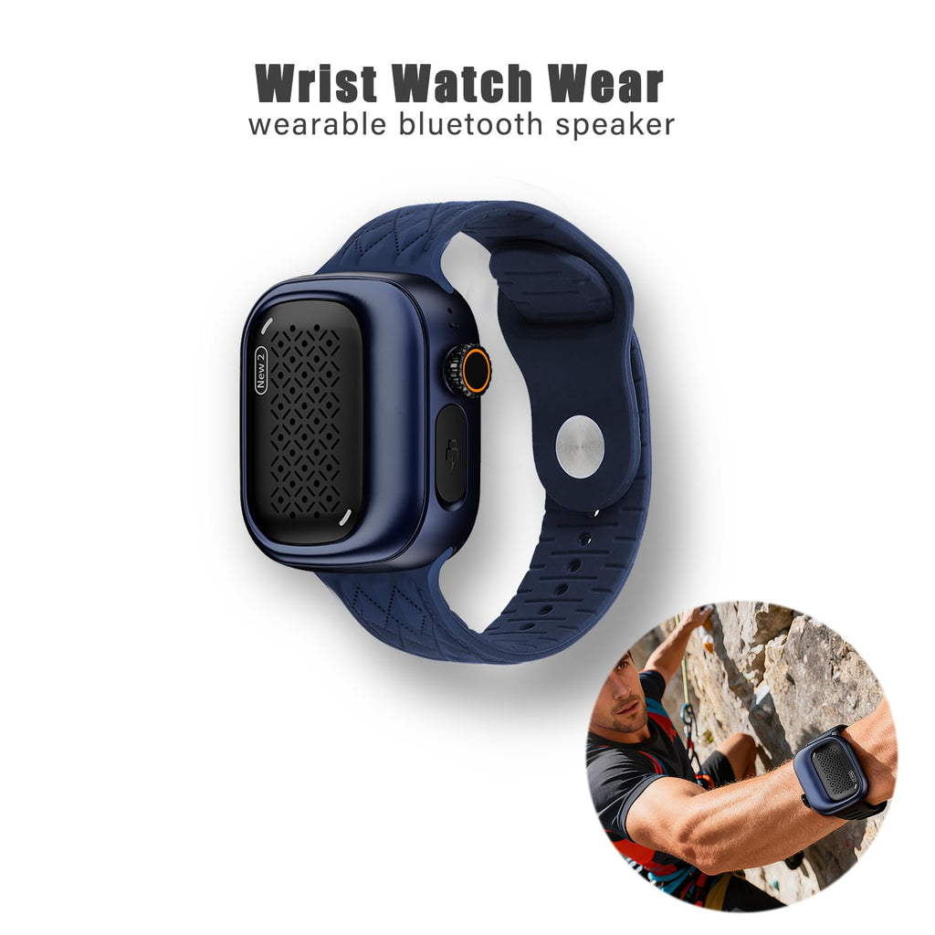 SBUSFGTMini Clip-On Wearable Bluetooth Speaker Wearable Bluetooth Speaker, 43g Mini Clip-On Bluetooth Speaker, 3 Wearable Ways, Ultra-Light, Dustproof for Hiking, Swimming, Shower, Outdoor Activities