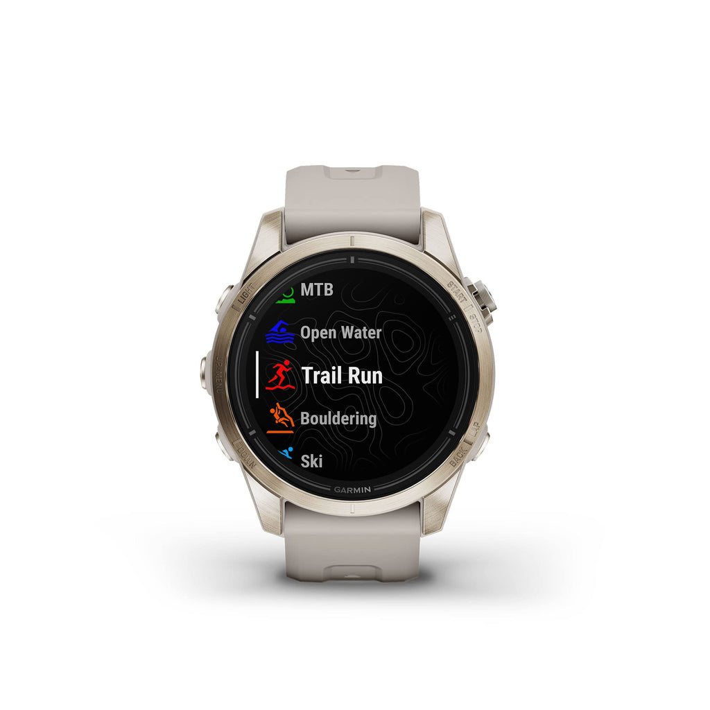 Premium GPS Smartwatch with AMOLED Display, Sapphire & Built-In Flashlight