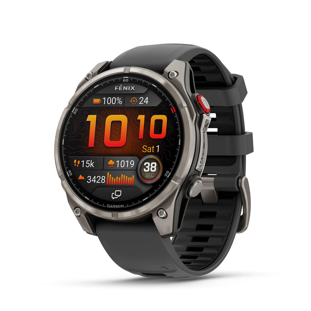 Premium Multisport GPS Smartwatch with AMOLED Display, Sapphire & Satellite SOS