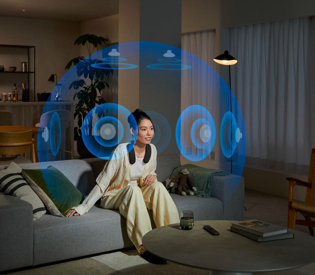 Sony - HTAN7 BRAVIA Theater U Wearable TV Speaker - Black