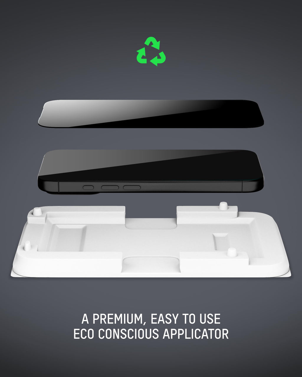 Carbon Fibre Shockproof Case & Privacy Screen Protector for iPhone Air