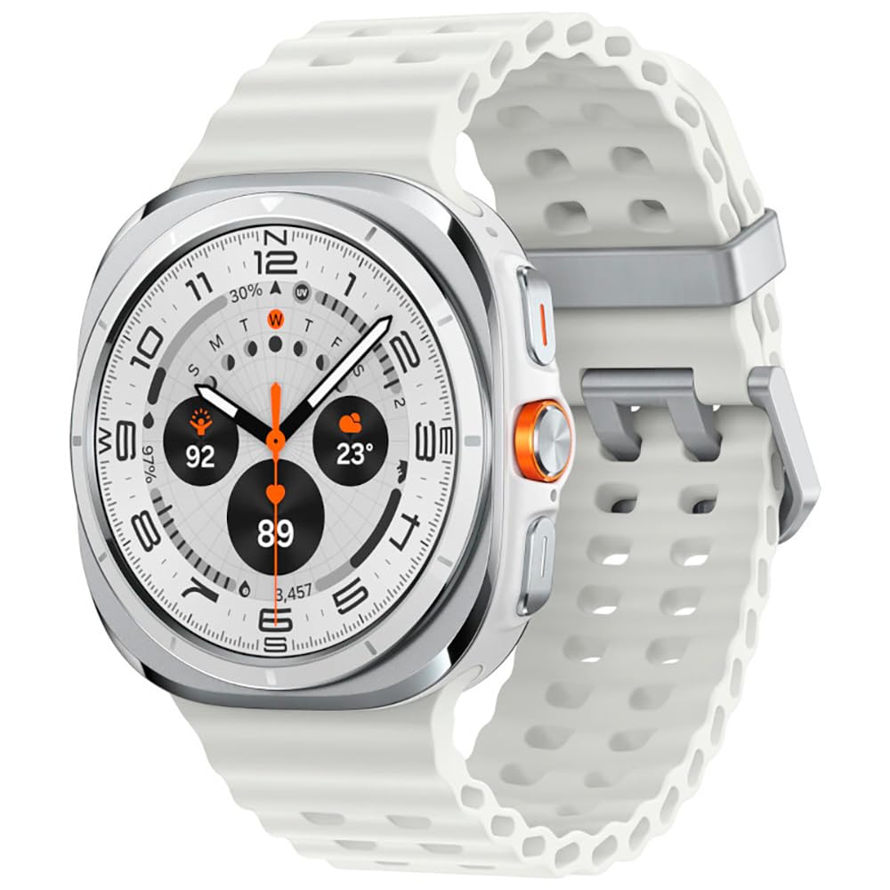 Samsung Galaxy LTE (2025) Ultra Smart Watch, 47mm Case Size, White