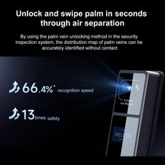 Wi-Fi Smart Keyless Fingerprint Door Lock with Handle