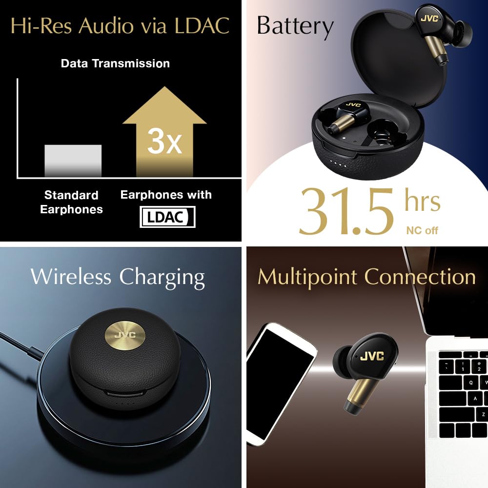 Noise-Cancelling True Wireless Earbuds with AI Call Clarity & Spatial Audio