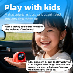 AI Voice Companion Robot with Expression Display & Magnetic Mount