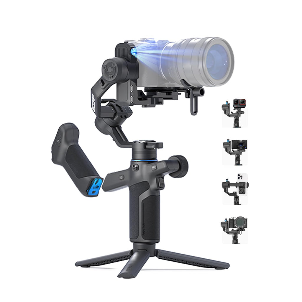 3-Axis AI Camera Gimbal Stabilizer