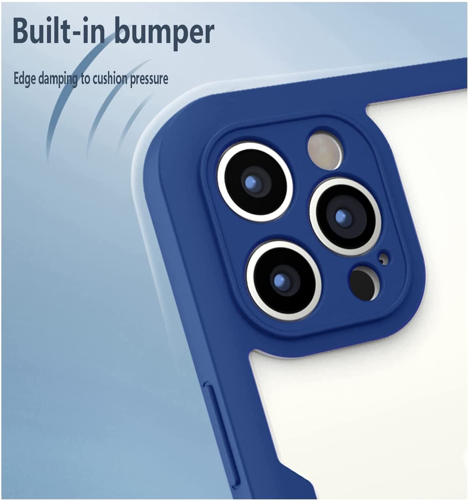 360° Clear Protective Case with Screen Protector for iPhone 13