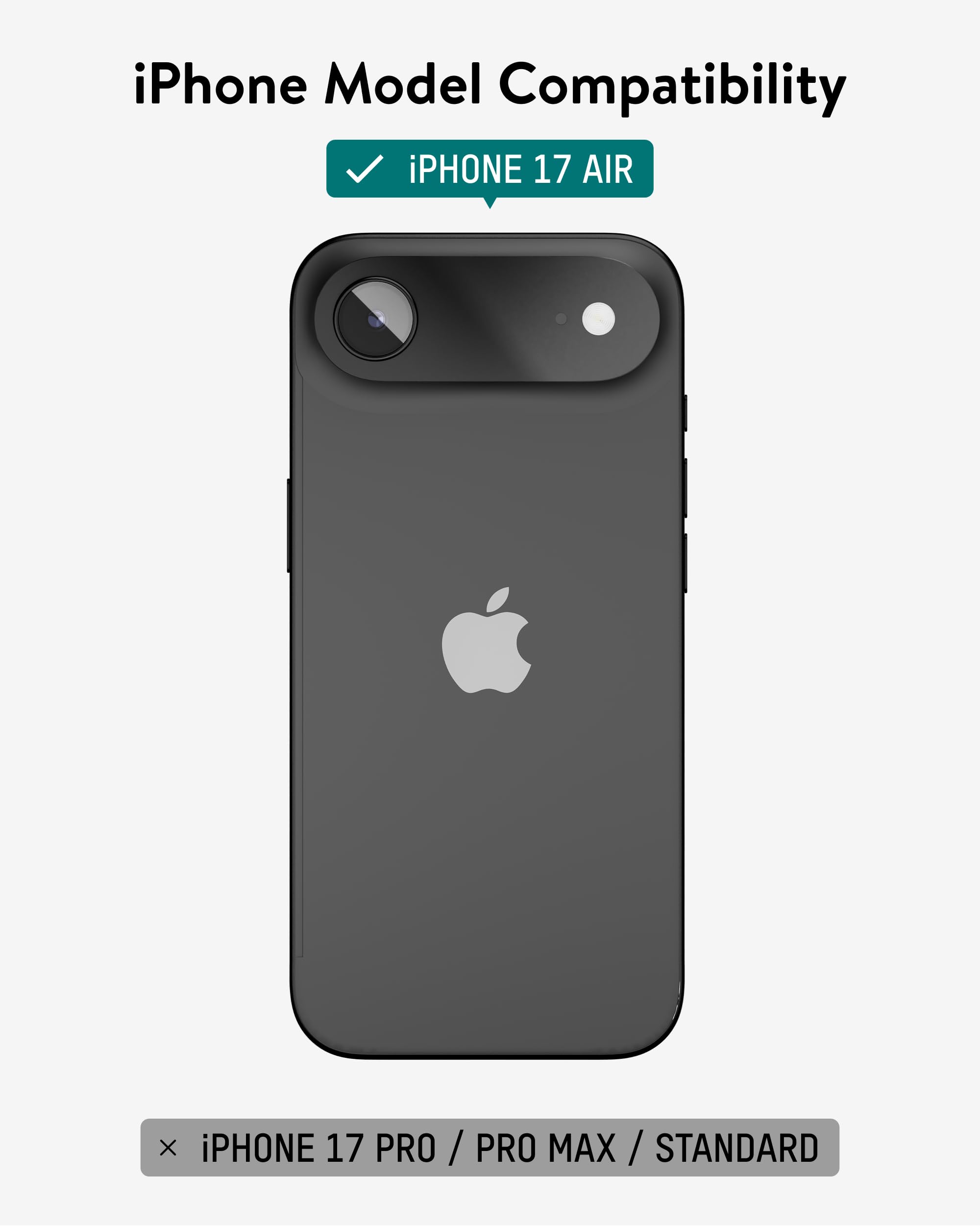 Carbon Fibre Shockproof Case & Privacy Screen Protector for iPhone Air