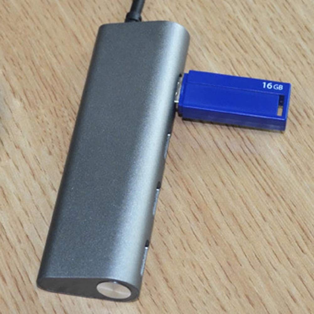 4-Port USB 3.0 Aluminum Hub
