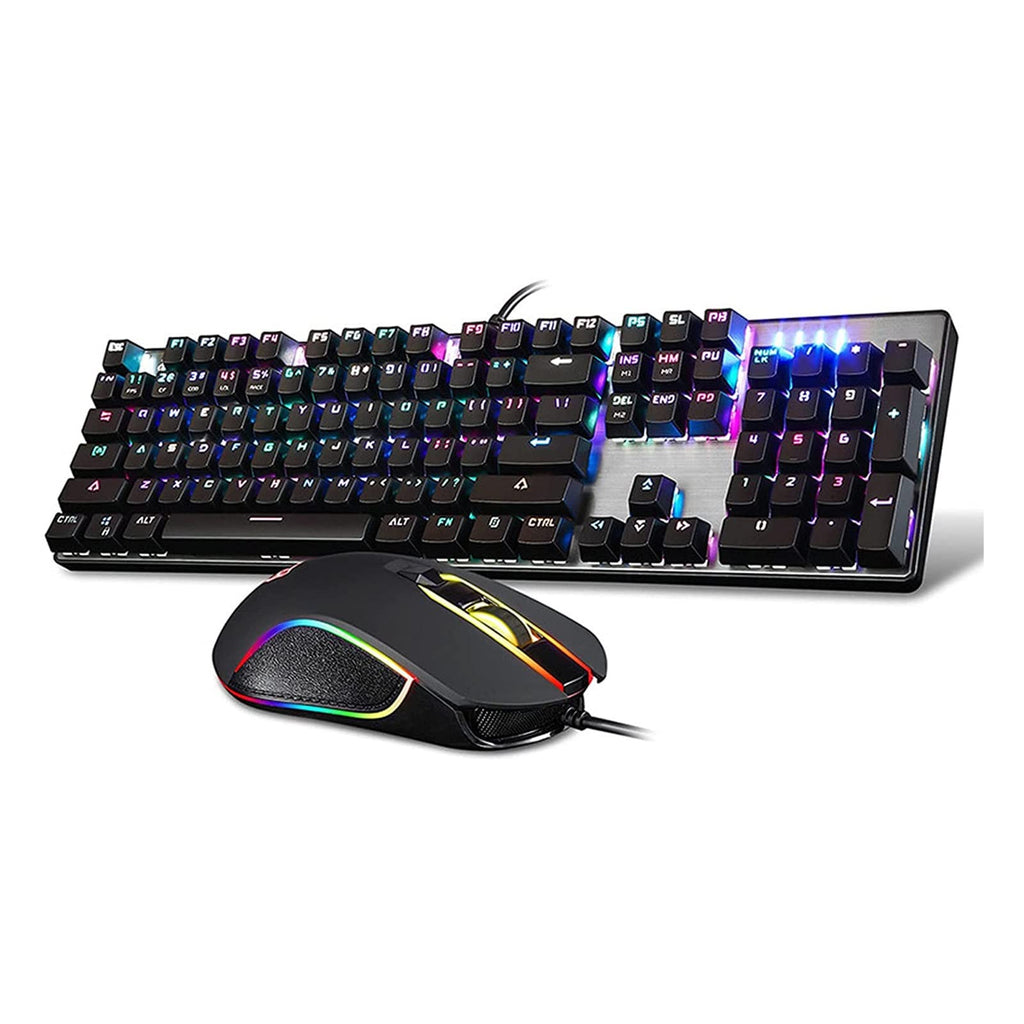 Wired Mechanical Gaming Keyboard & Mouse Combo