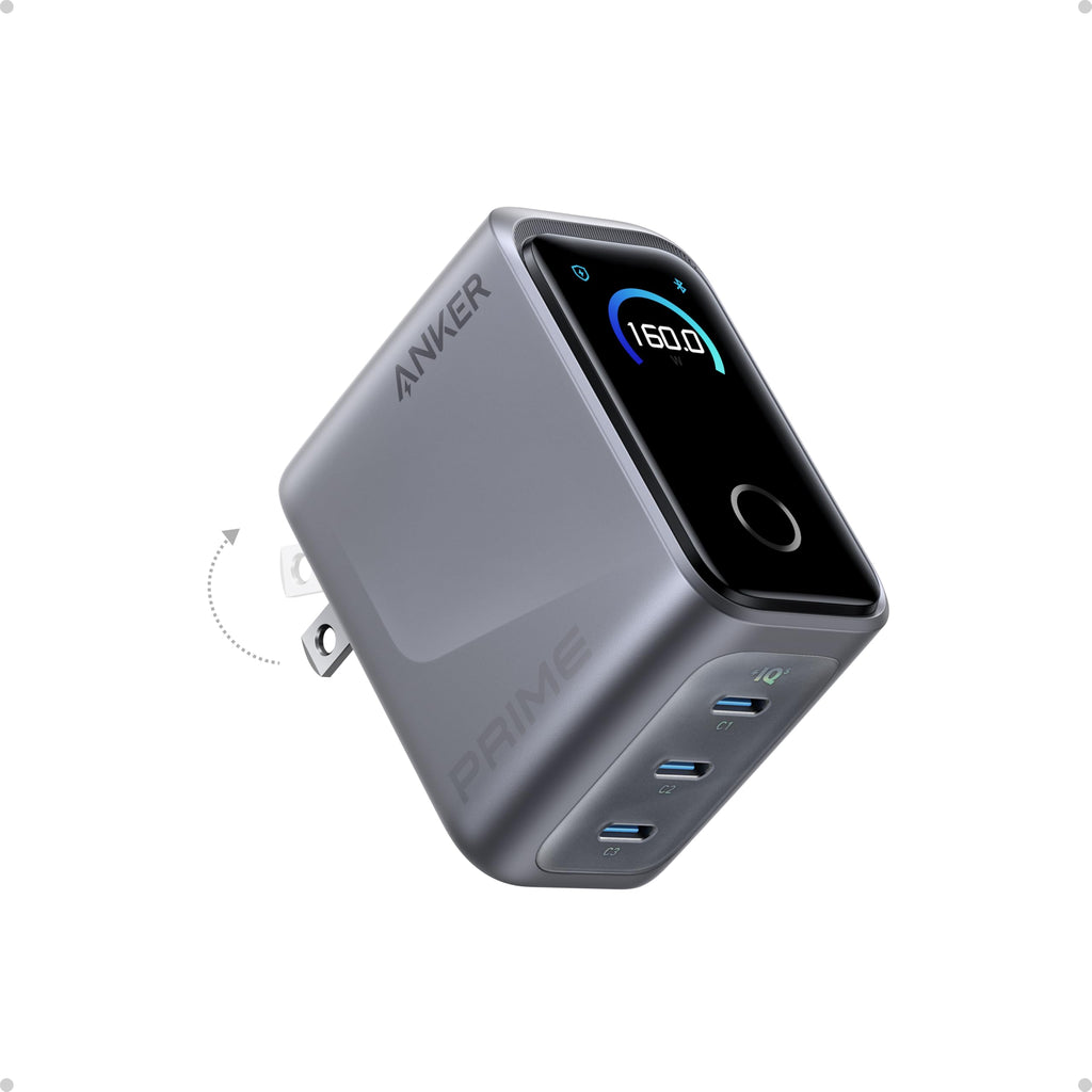 3-in-1 Wireless Charging Station & 160W 3-Port Charger