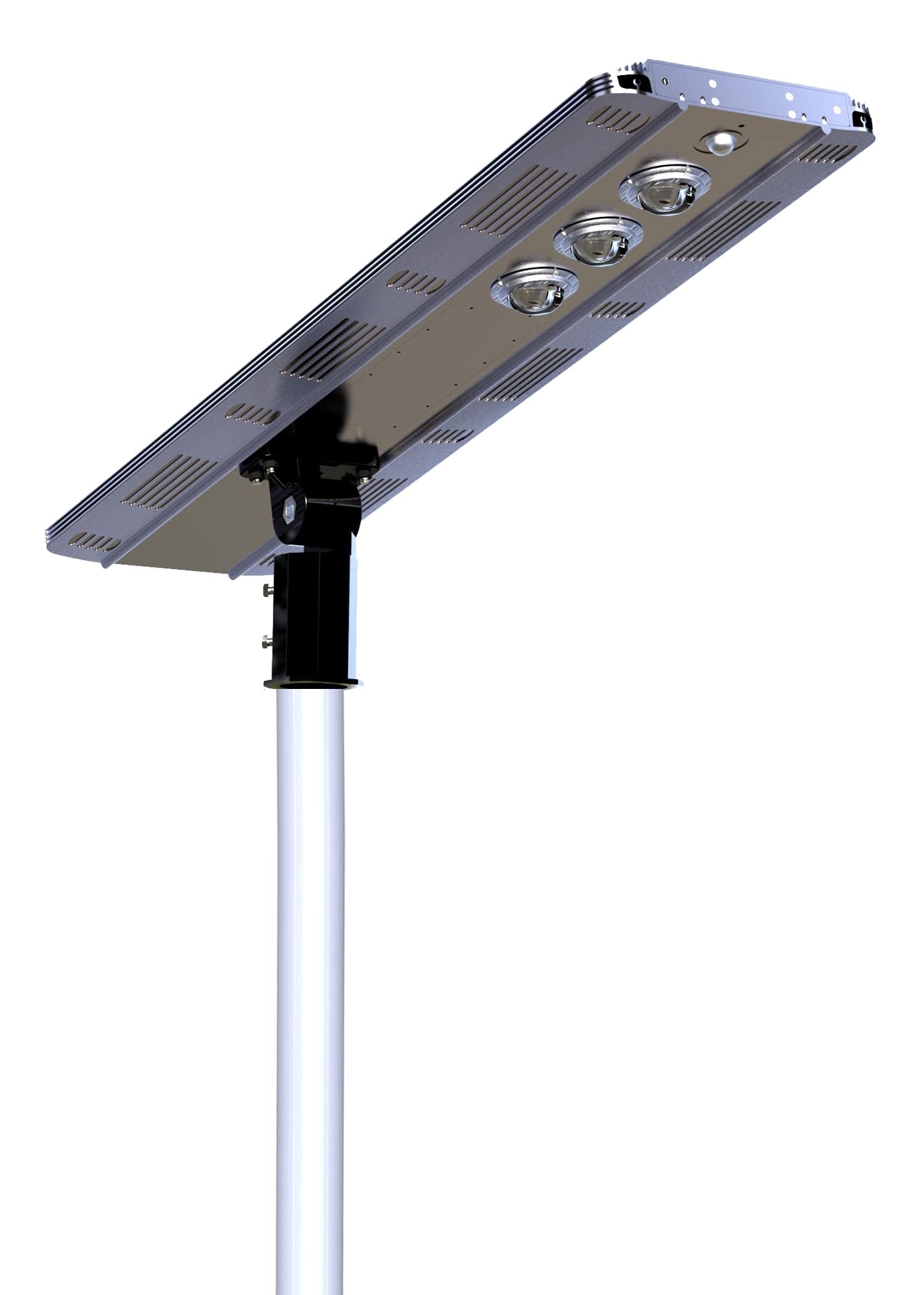 4800-Lumen Solar Outdoor Security Light with Dusk-to-Dawn Sensor