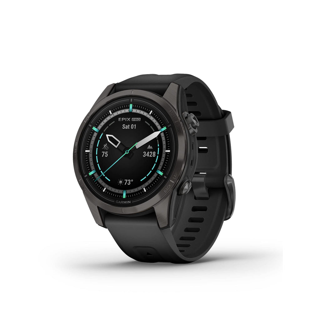 Premium GPS Smartwatch with AMOLED Display, Sapphire & Built-In Flashlight