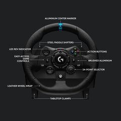 Force Feedback Racing Wheel, Pedals & Gaming Headset Bundle