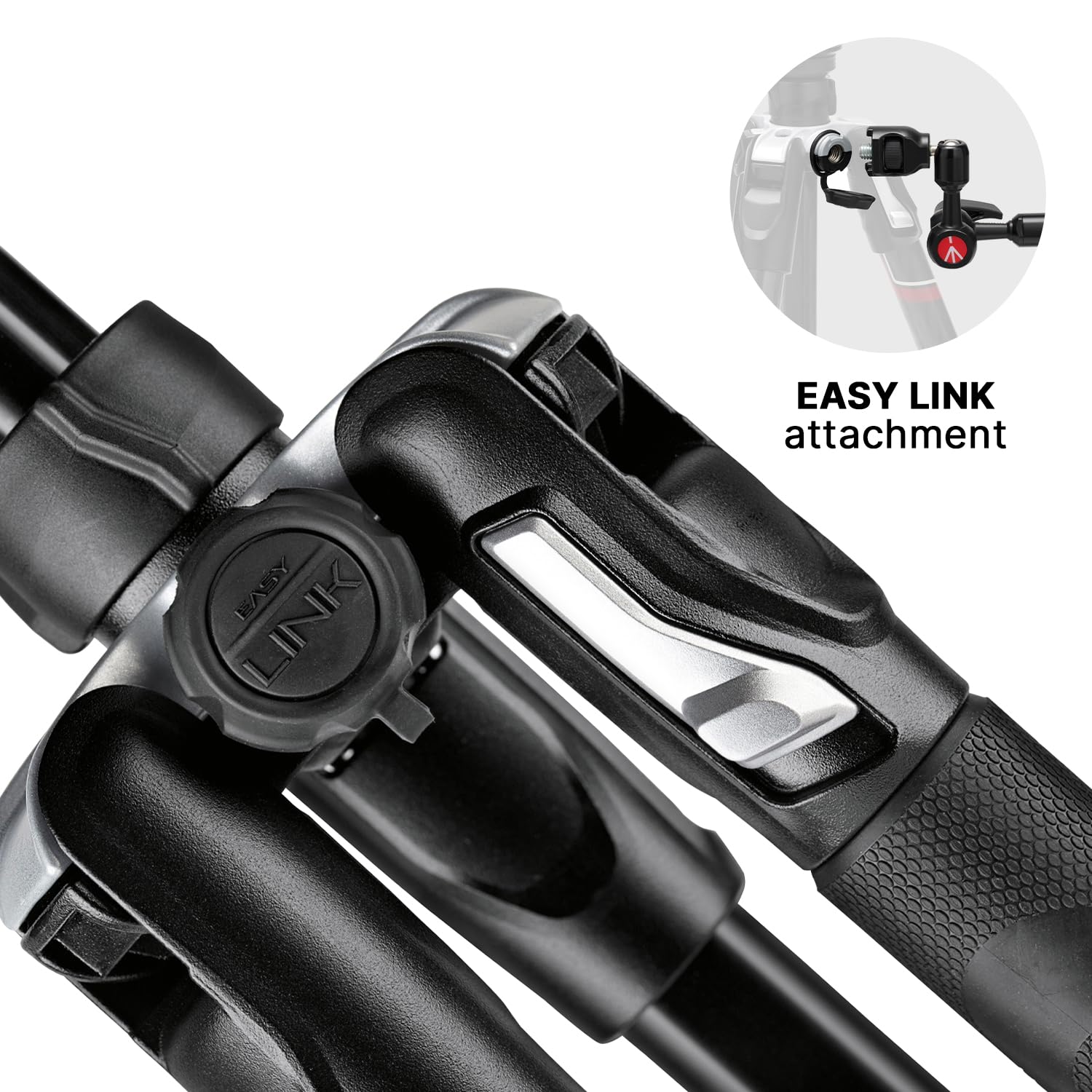 Compact Aluminum Camera Tripod with Fluid Head
