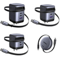 4-Pack Retractable USB-C GaN Charger Kit for Laptops, Tablets & Phones
