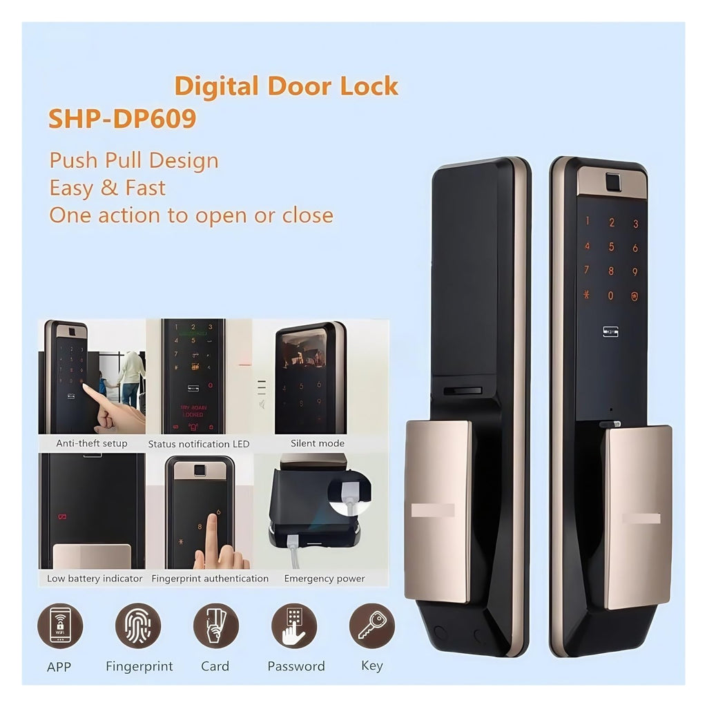 Wi-Fi Fingerprint Smart Door Lock