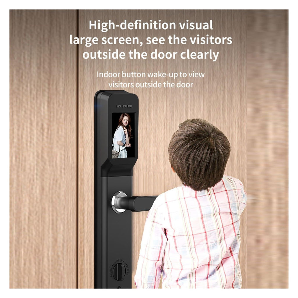 Wi-Fi Smart Fingerprint Door Lock with Handle