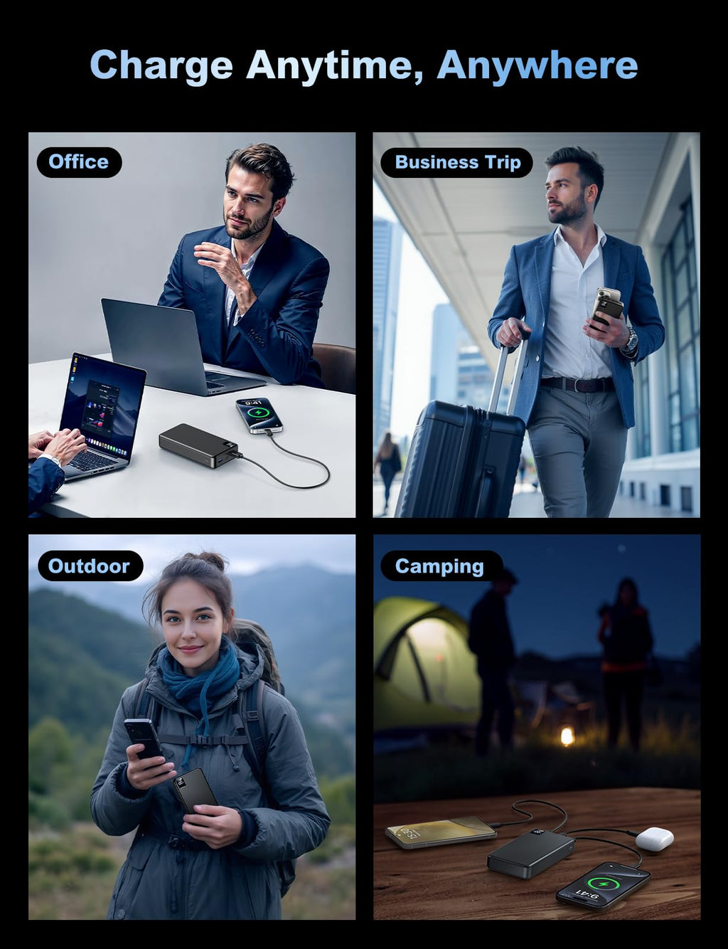 56800mAh 22.5W Fast-Charging Power Bank