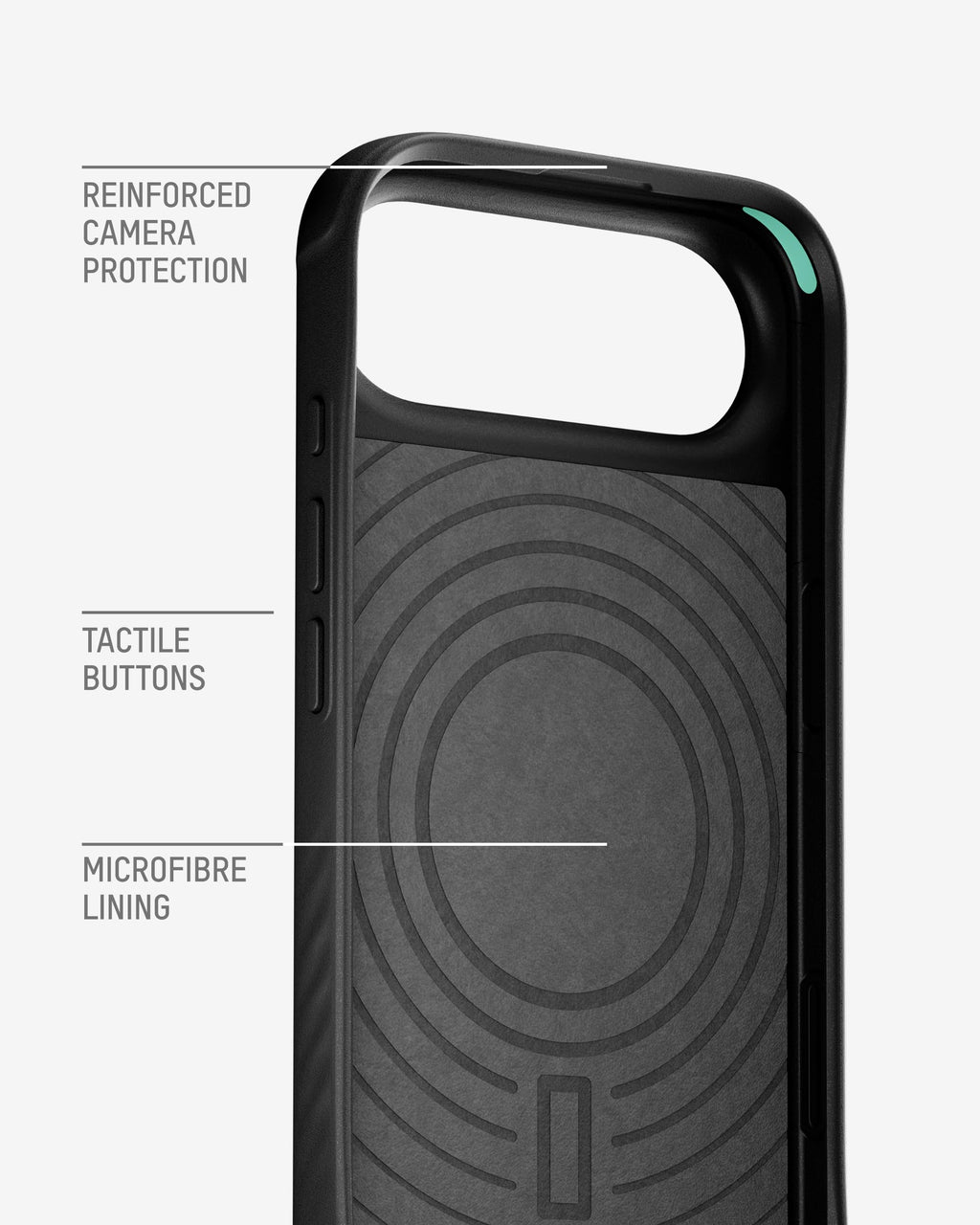 Carbon Fibre Shockproof Case & Privacy Screen Protector for iPhone Air