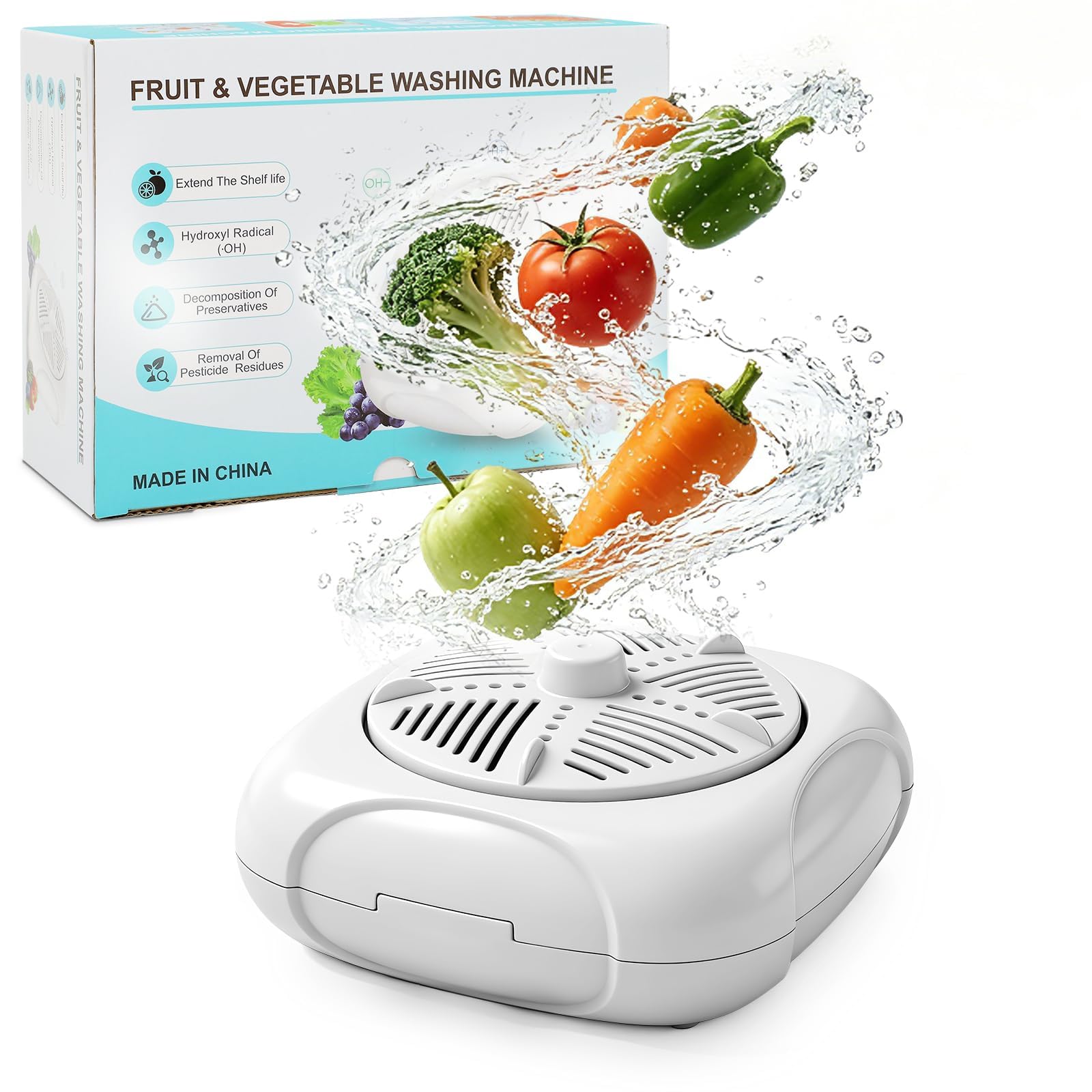 Ultrasonic Fruit & Vegetable Cleaner