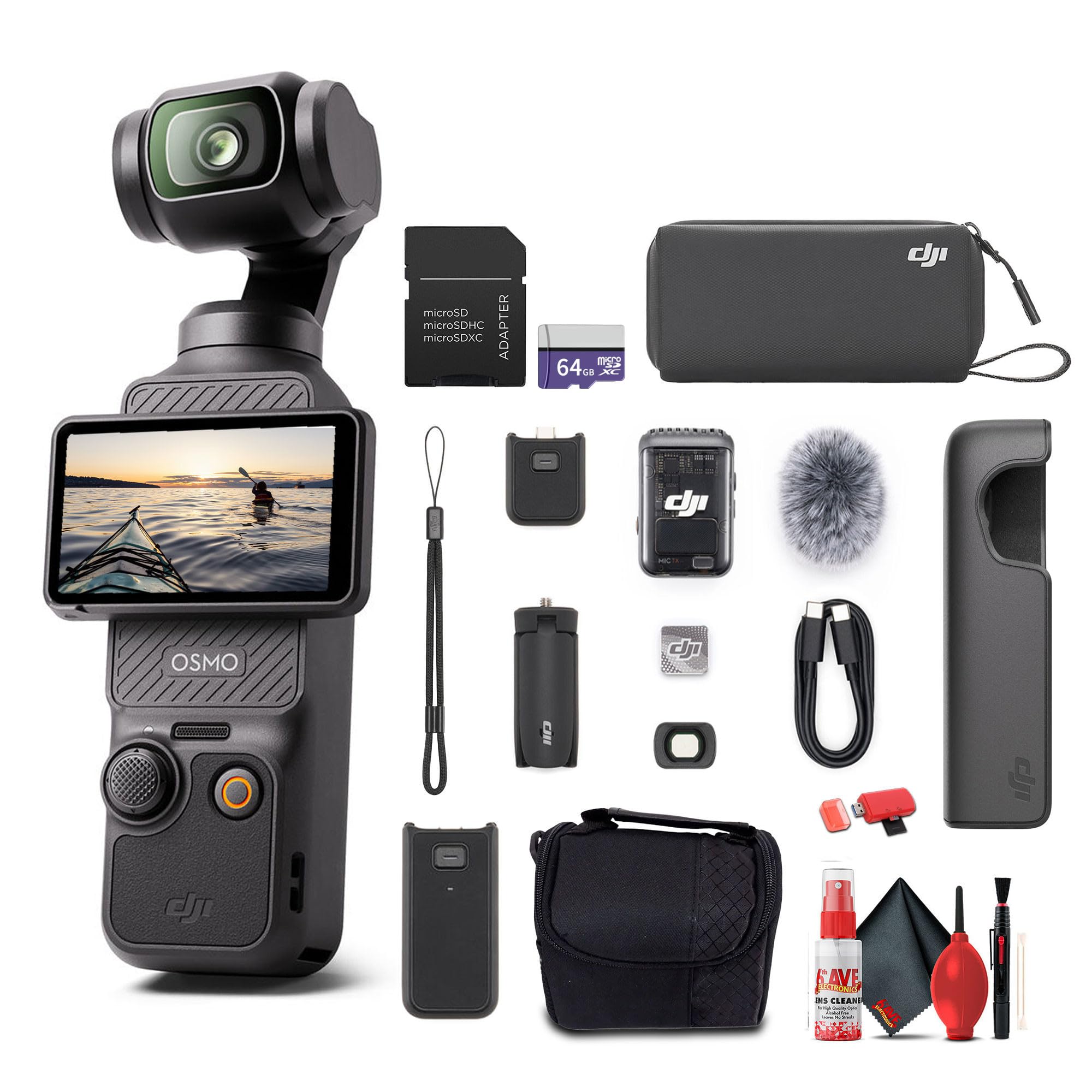 DJI Pocket 3 Action Camera Bundle