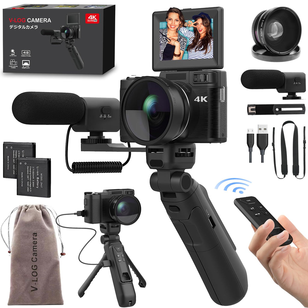 4K Vlogging Camera Creator Kit