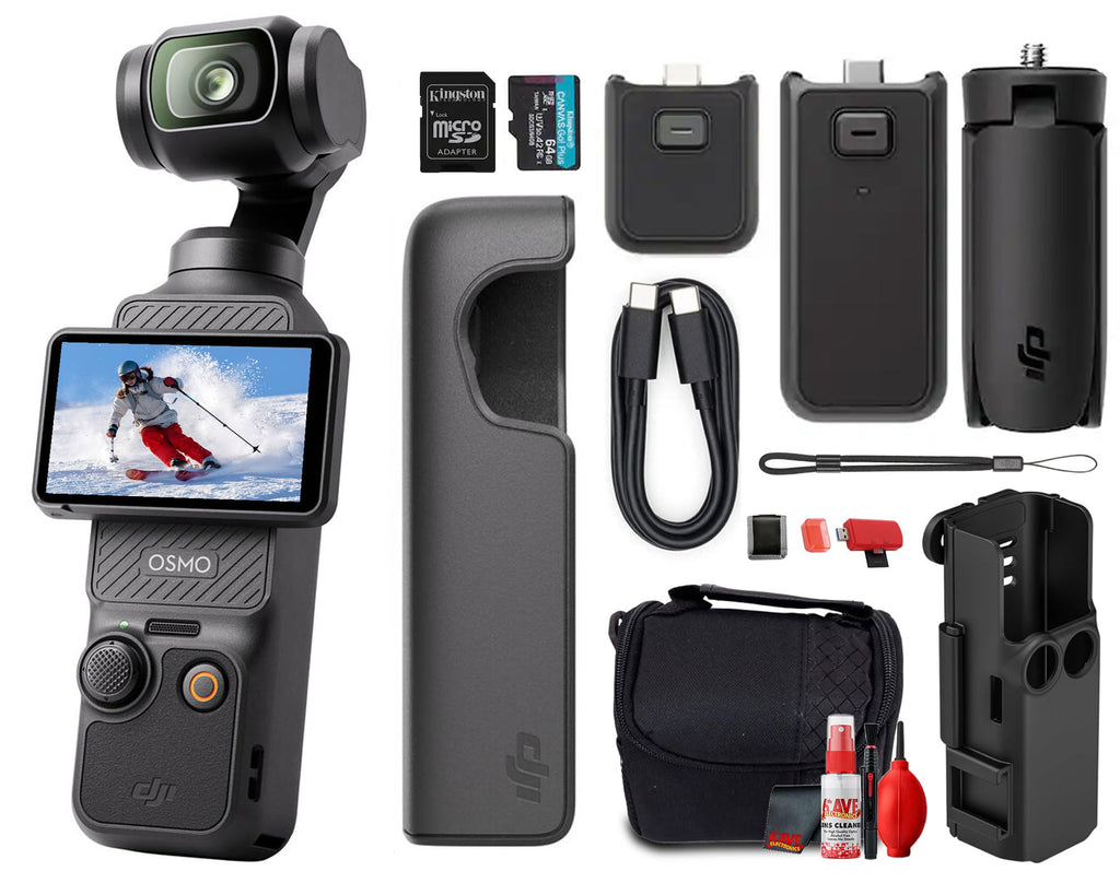 DJI Pocket 3 Action Camera Bundle