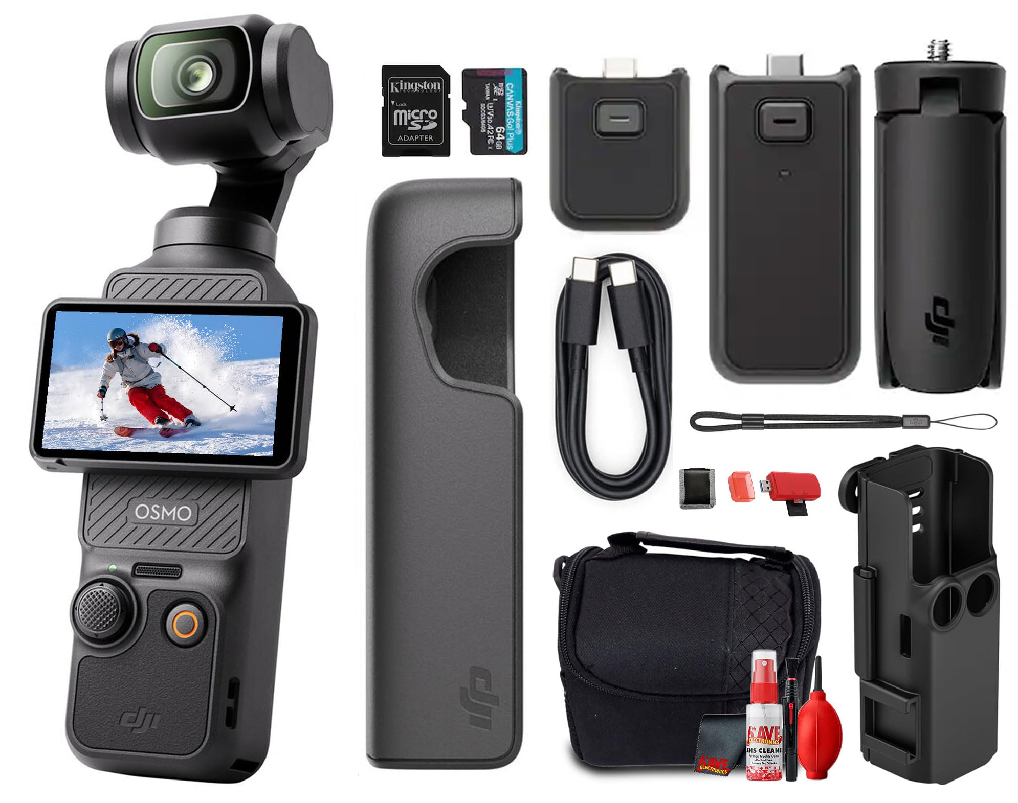 DJI Pocket 3 Action Camera Bundle