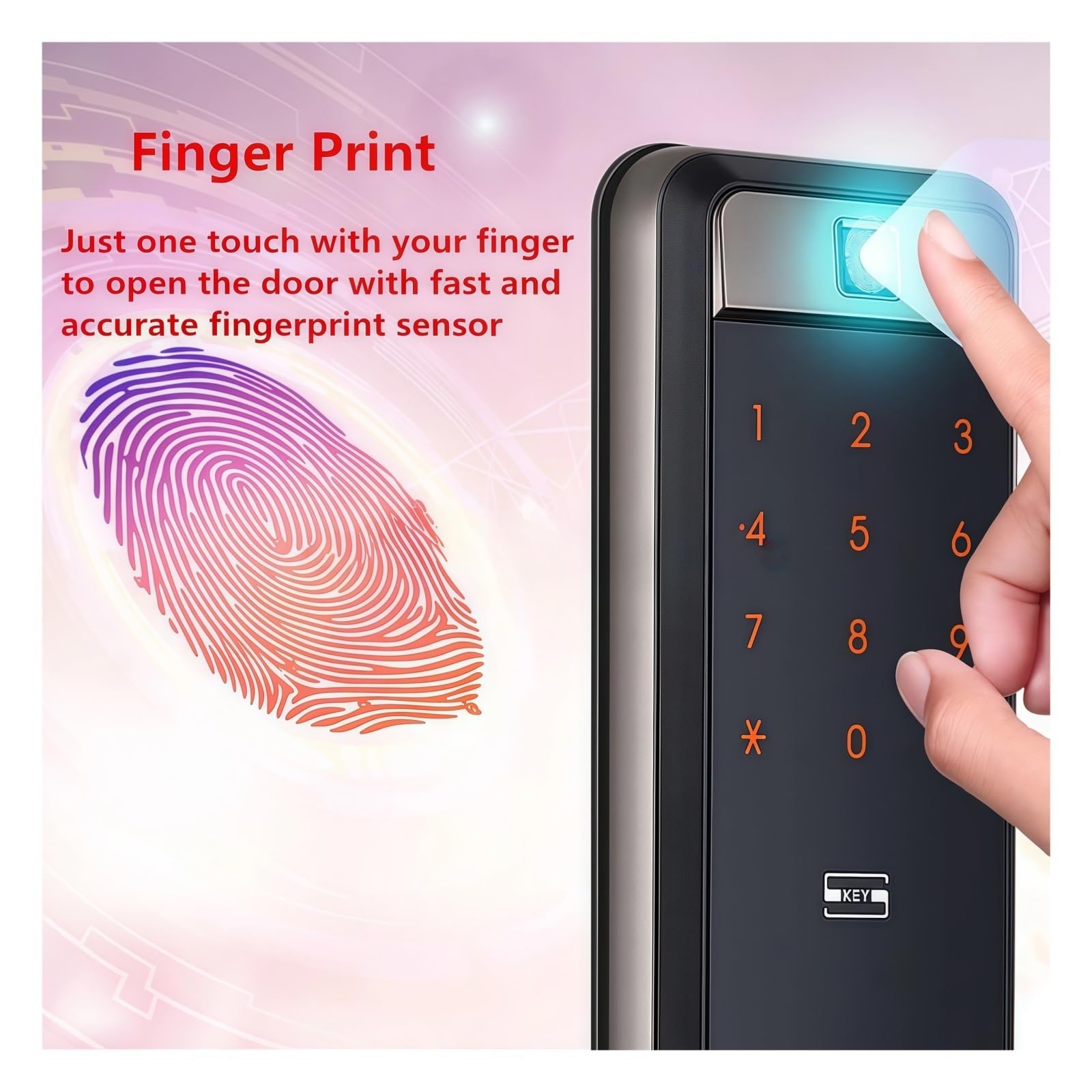 Wi-Fi Fingerprint Smart Door Lock