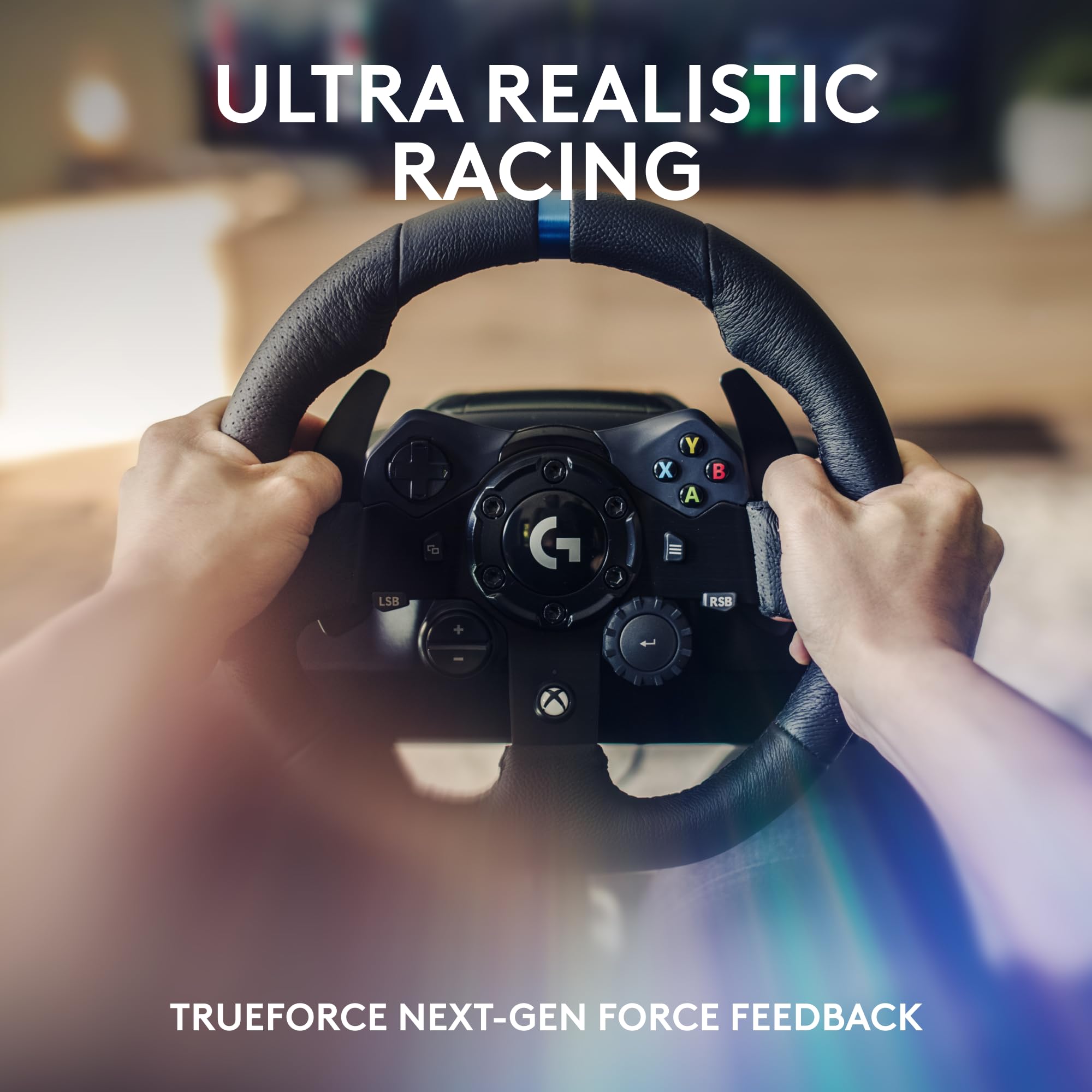 Force Feedback Racing Wheel, Pedals & Gaming Headset Bundle