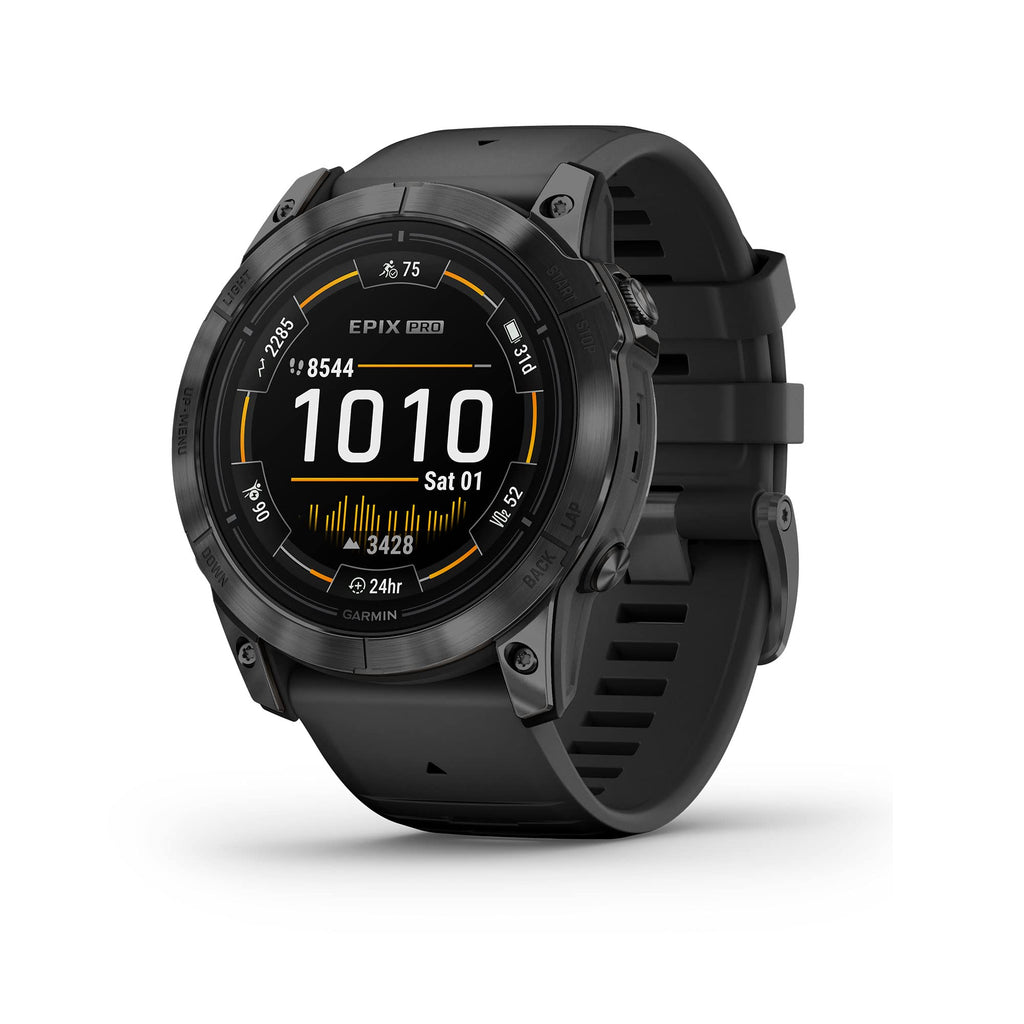 Premium GPS Smartwatch with AMOLED Display, Sapphire & Built-In Flashlight