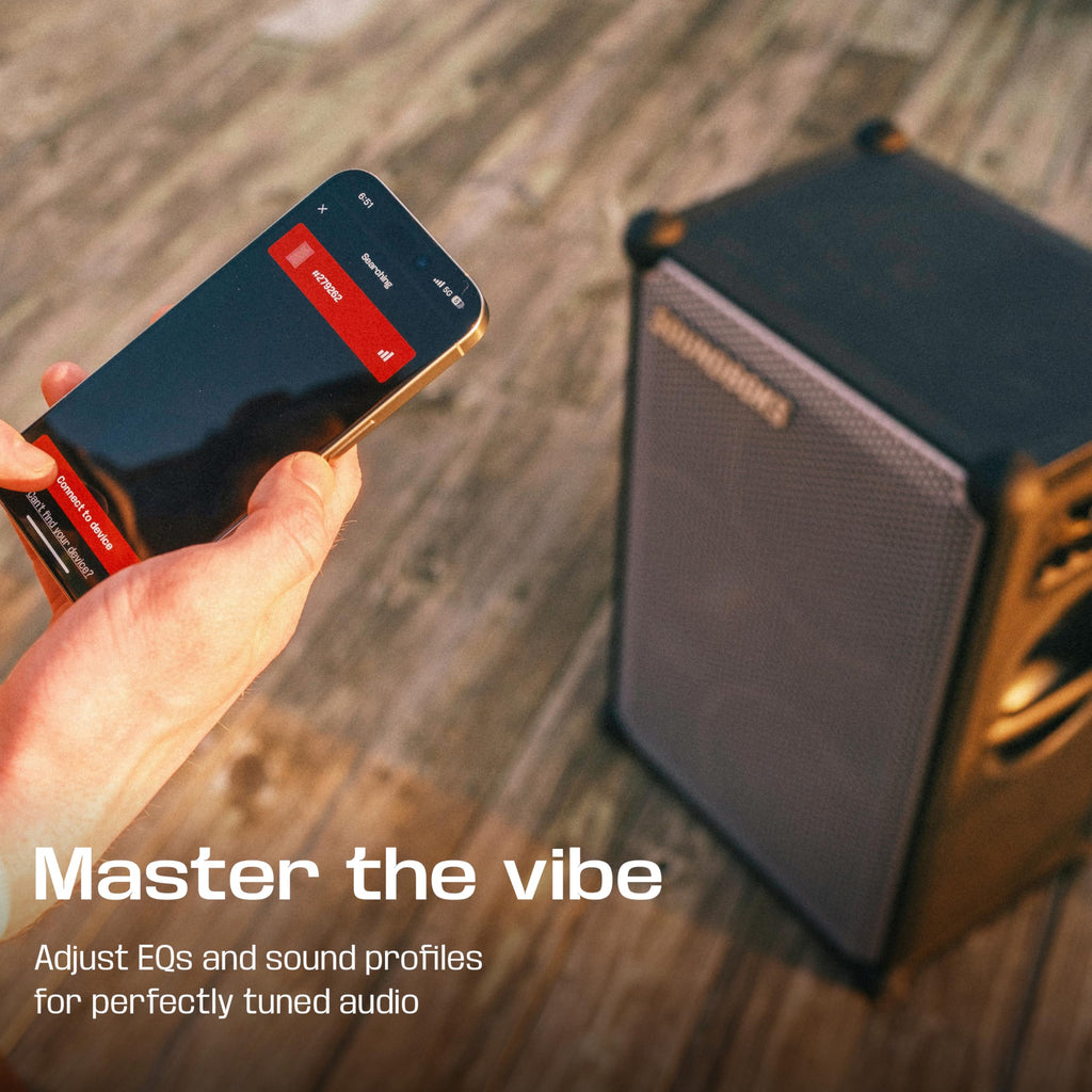 126dB Portable Bluetooth Party Speaker with USB-C Charging & 40-Hour Battery