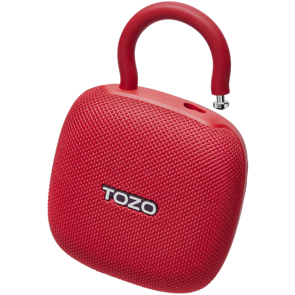 Portable Bluetooth Shower Speaker with Carabiner, IPX8 Waterproof & 32-Hour Battery