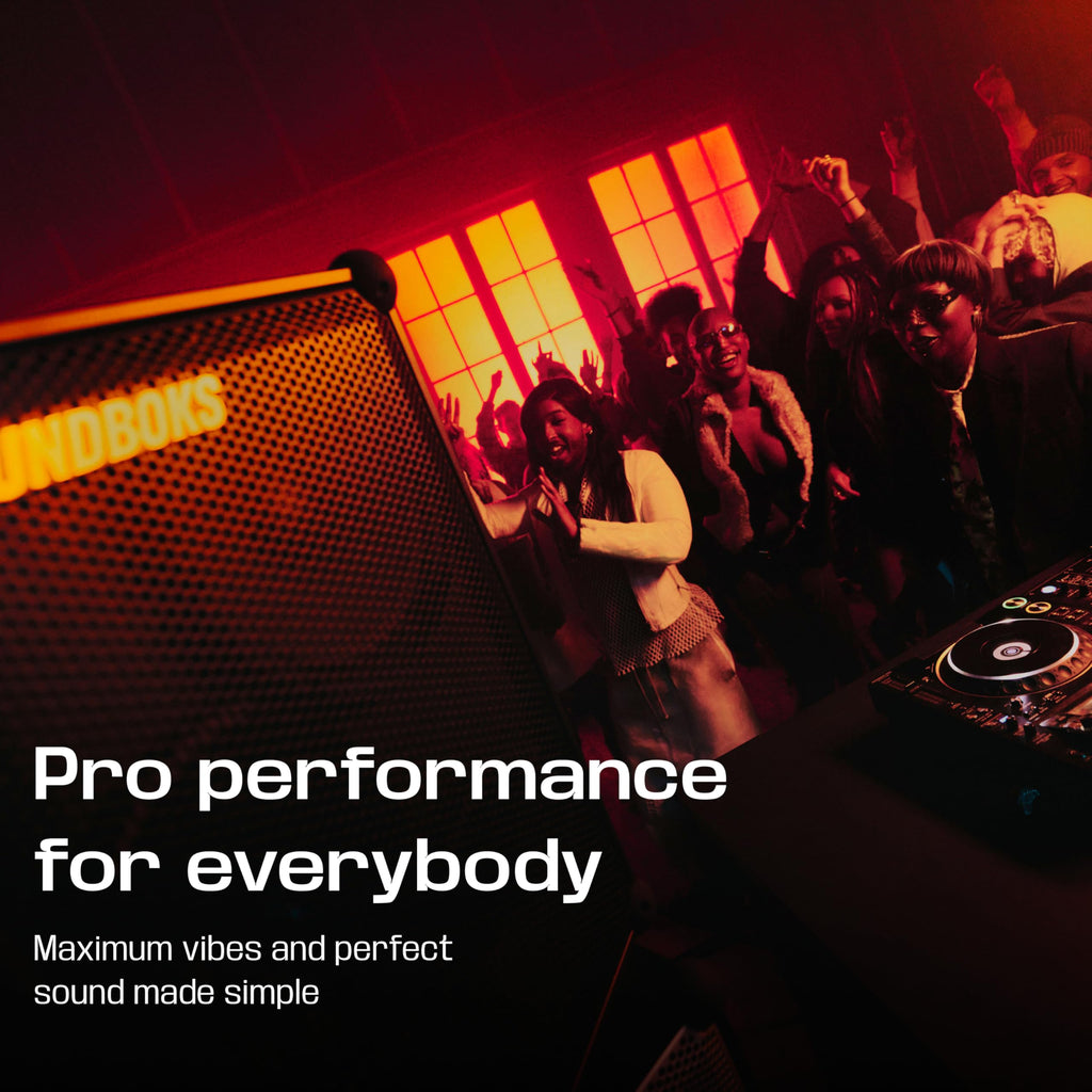 126dB Portable Bluetooth Party Speaker with USB-C Charging & 40-Hour Battery