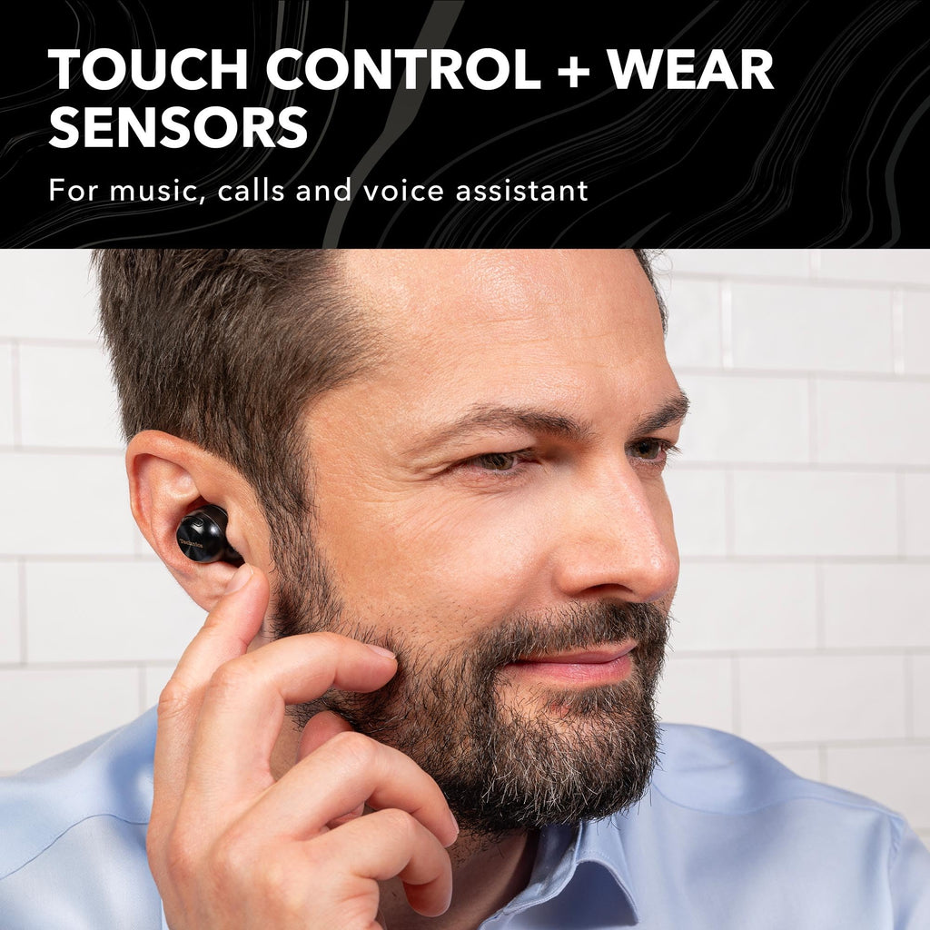 Hi-Fi Wireless Earbuds with Dolby Atmos & Adaptive Noise Cancelling